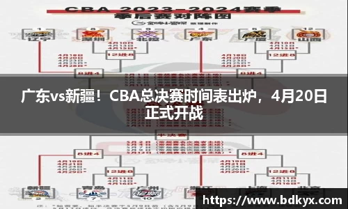 广东vs新疆！CBA总决赛时间表出炉，4月20日正式开战